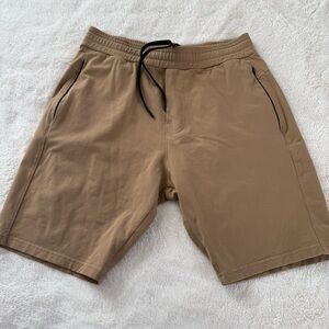 Public Rec Daymaker All Day Every Day Men's Tan Khaki Casual Shorts - 32R